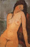 Amedeo Modigliani Seated Nude oil painting artist
